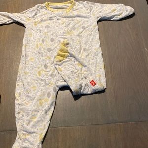 Magnetic Me onesie 3-6 months yellow